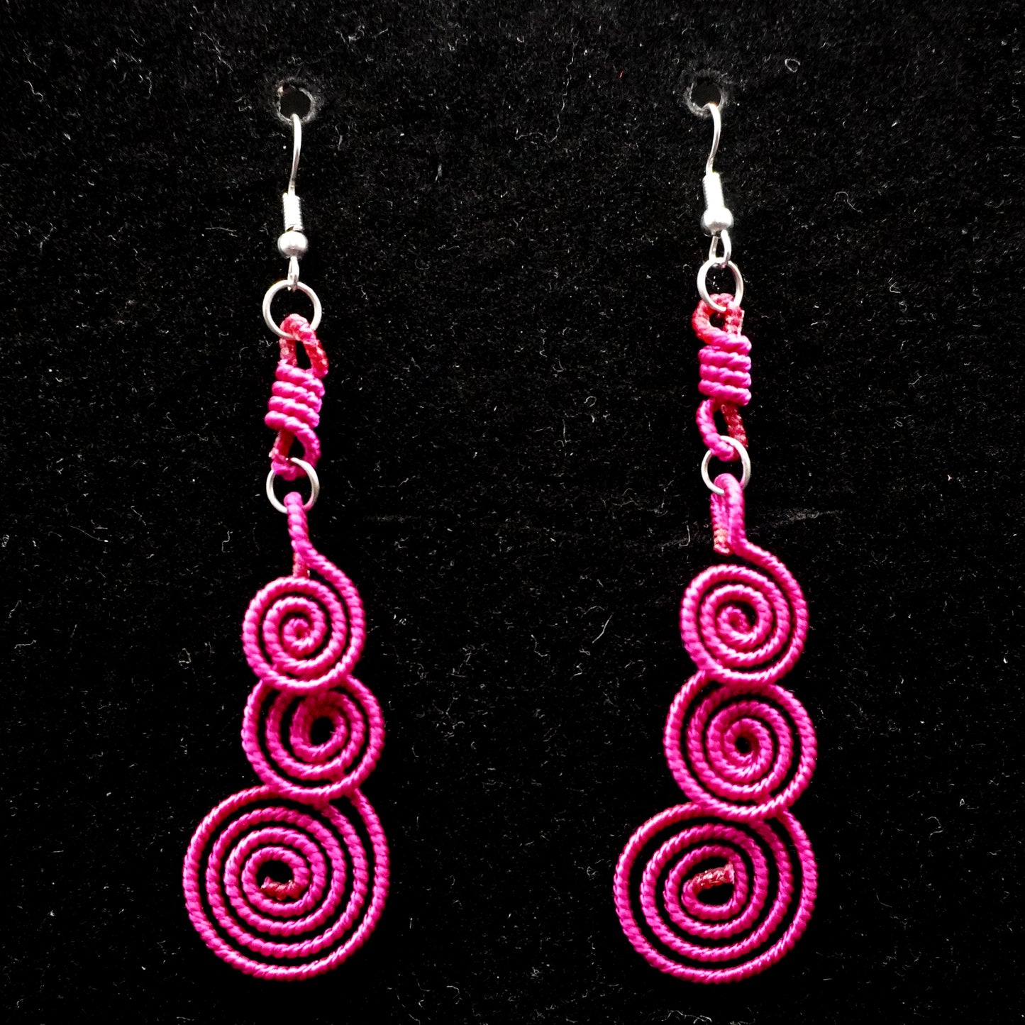 Hand-woven musical notes