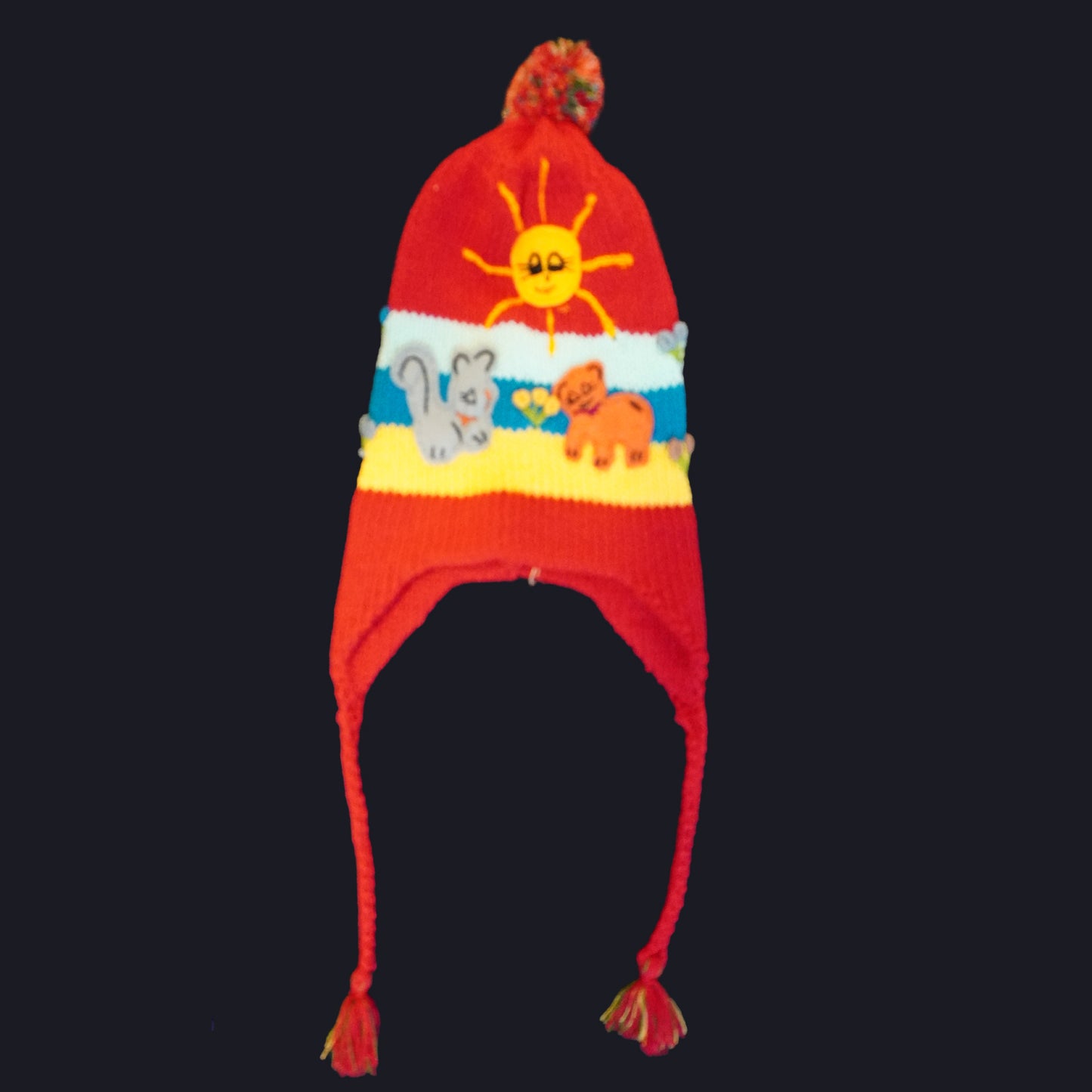 Hand-Knitted Peruvian Hat 1-3 years