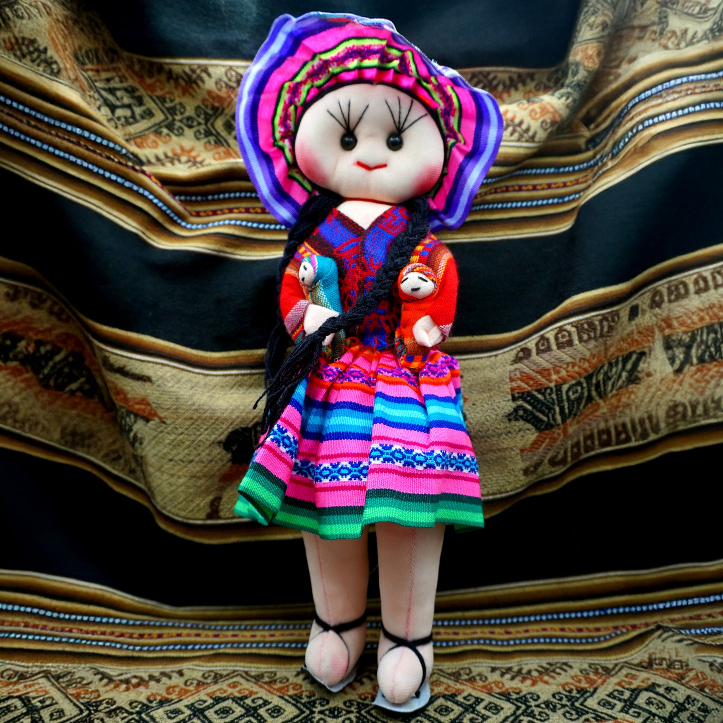 Handmade Peruvian Textile Doll (large)