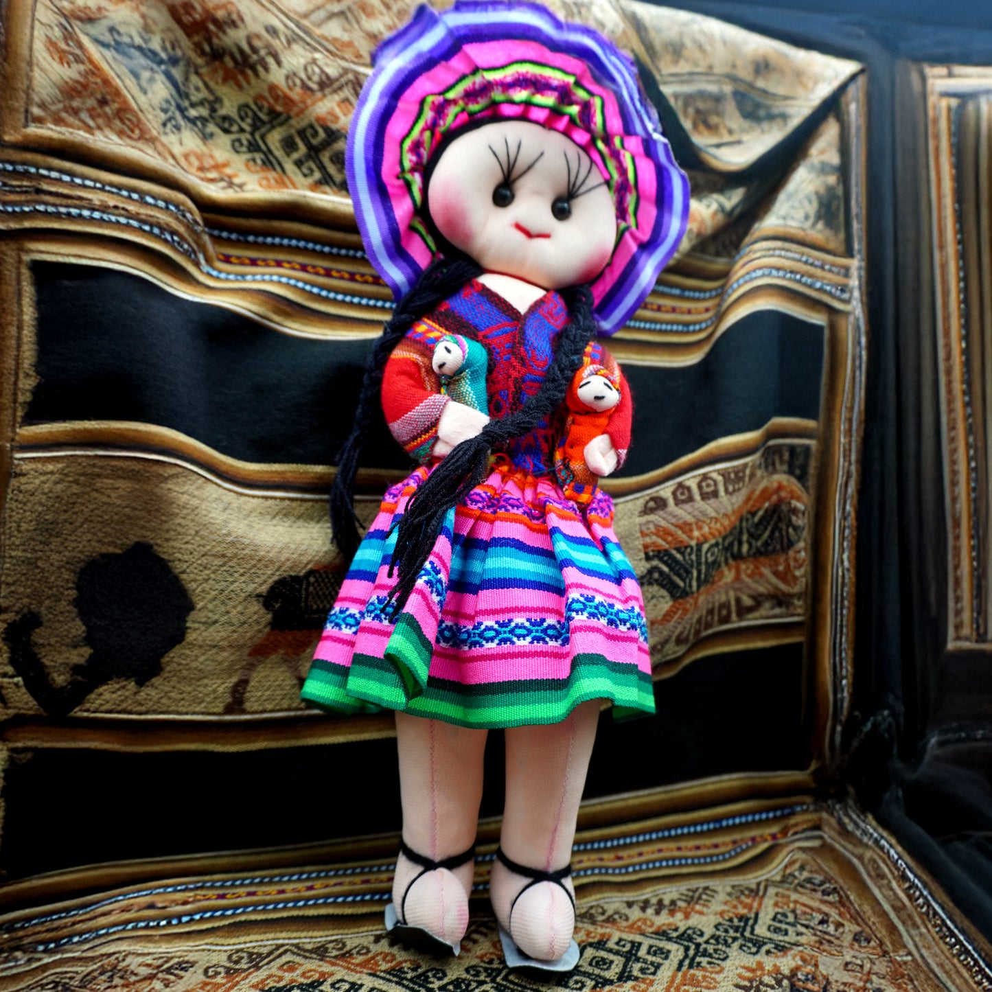 Handmade Peruvian Textile Doll (large)