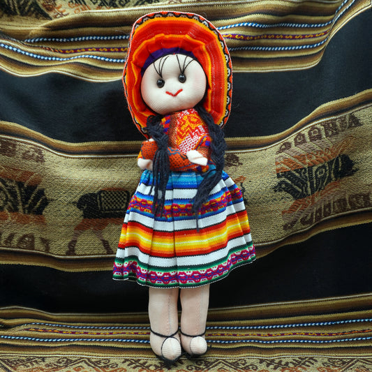 Handmade Peruvian Textile Doll (medium)