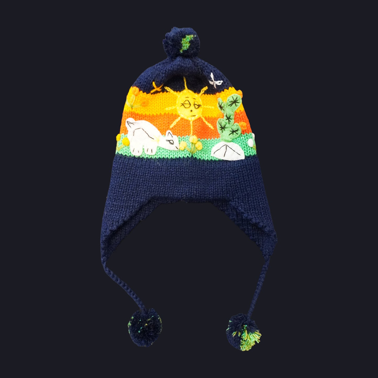 Hand-Knitted Peruvian Hat 1-3 years