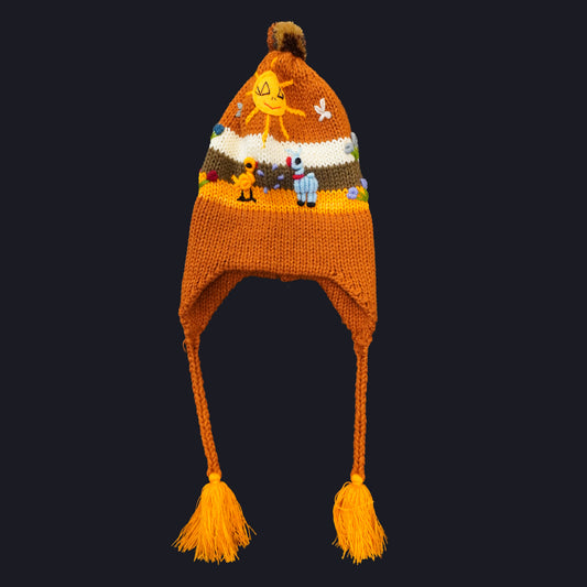 Hand-Knitted Peruvian Hat 1-3 years