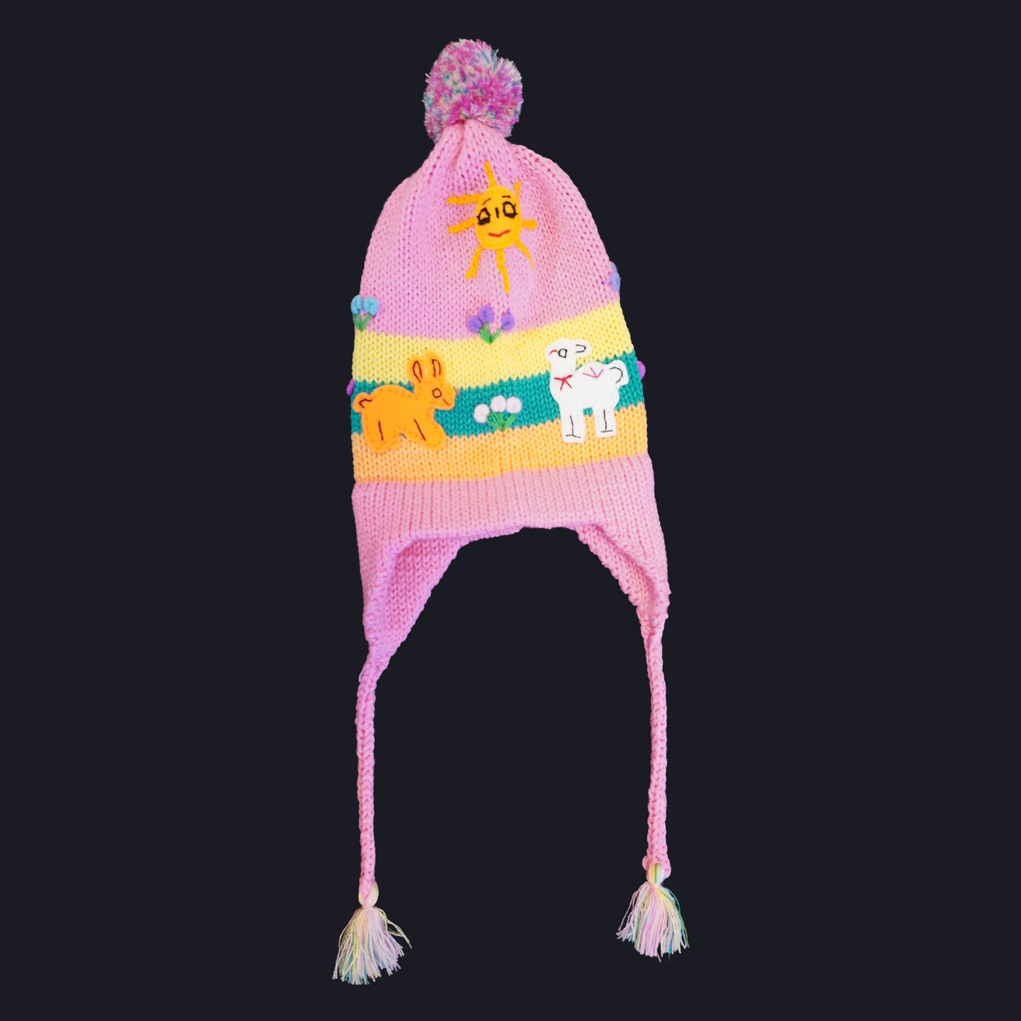 Hand-Knitted Peruvian Hat 1-3 years